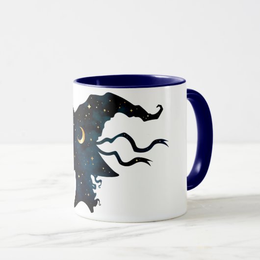 Étoile sorcière combo Mug (Devant droit)