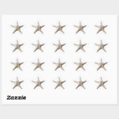 Étoile Starfish STicker - blanc (Feuille)