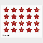 Étoile Sticker (Feuille)