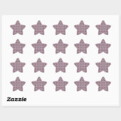 Étoile Sticker 103 fractal (Feuille)