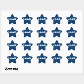 Étoile Sticker 20-Pack : Lead Jammer Star (Feuille)