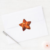Étoile Sticker Abstrait Fractal Star (Enveloppe)