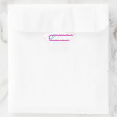Étoile Sticker Arrière - plan Star Fleurs bleues (Sac)
