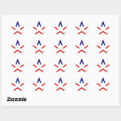 Étoile Sticker aSTARisk THANK TEXAS™ (Feuille)