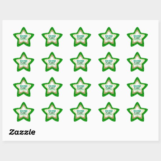 Étoile Sticker Eco Star Planet Protector (Feuille)