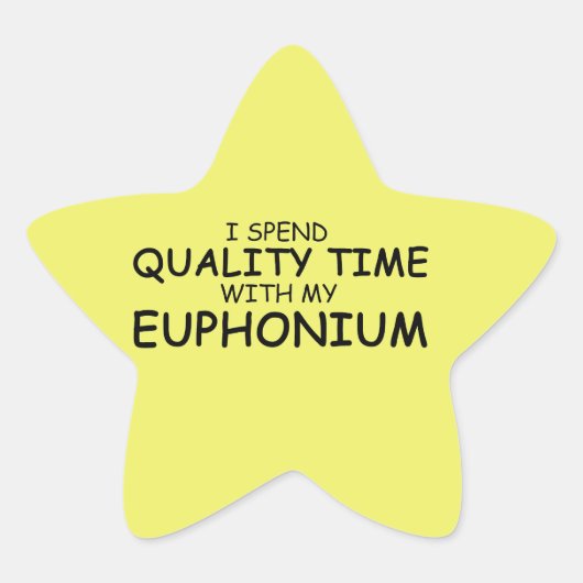 Étoile Sticker Etoile Euphonium Time de qualité (Devant)