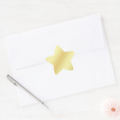 Étoile Sticker Gold Faux Foil (Enveloppe)