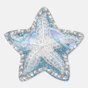 Étoile Sticker graphique Starfish Gem