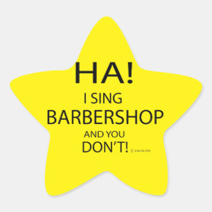 Étoile Sticker Ha Barbershop Star