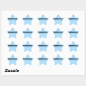 Étoile Sticker Harmonicaholic Life Star (Feuille)