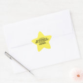 Étoile Sticker Horn Star (Enveloppe)