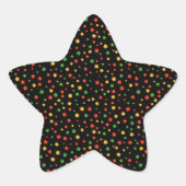 Étoile Sticker Kwanzaa Stars (Devant)