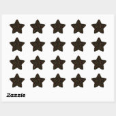Étoile Sticker Kwanzaa Stars (Feuille)