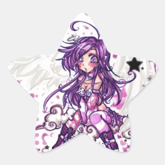 Étoile Sticker Little Angel Ceci (Devant)