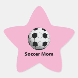 Étoile Sticker maman de football