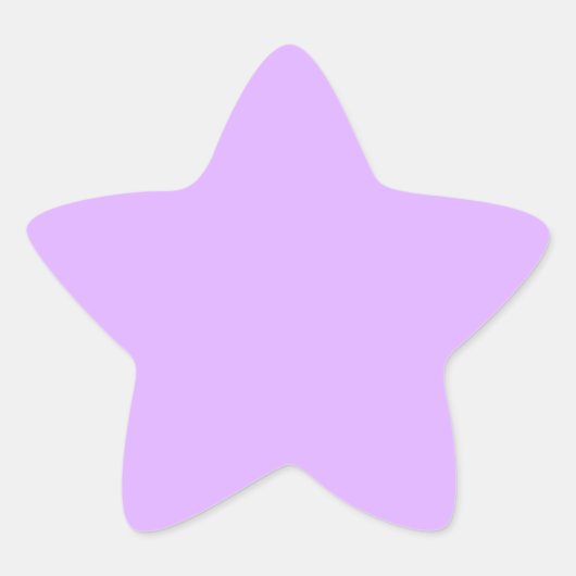 Étoile Sticker Mauve Star (Devant)