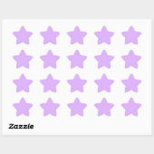 Étoile Sticker Mauve Star (Feuille)
