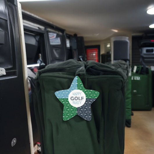 Étoile Sticker Motif du club de golf