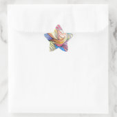 Étoile Sticker Phoenix Fronds Star (Sac)