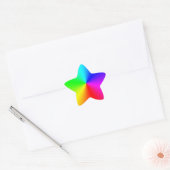 Étoile Sticker Rainbow Star (Enveloppe)