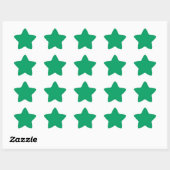 Étoile Sticker shamrock Green Star (Feuille)