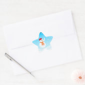 Étoile Sticker Snowman (Enveloppe)