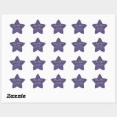 Étoile Sticker Star (Feuille)