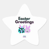 Étoile Sticker Star Fuzzies Bunny (Devant)