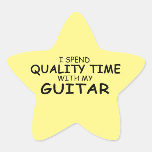 Étoile Sticker Star Guitar Time de qualité
