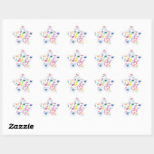 Étoile Sticker Star Musical (Feuille)