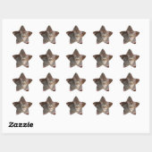 Étoile Sticker Star Savannah Cat (Feuille)