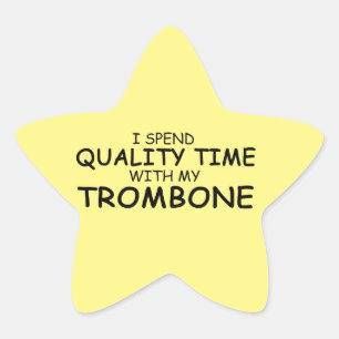 Étoile Sticker Star Trombone Time de qualité