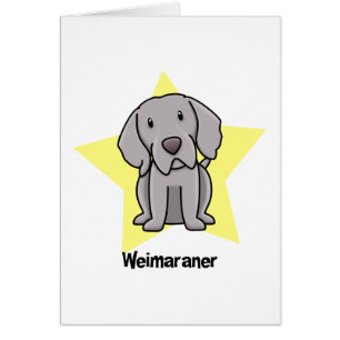 Étoile Weimaraner de Kawaii