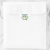 Étoile Whatever Frog Sticker Cute Eye Roll Frog Attitude  (Sac)