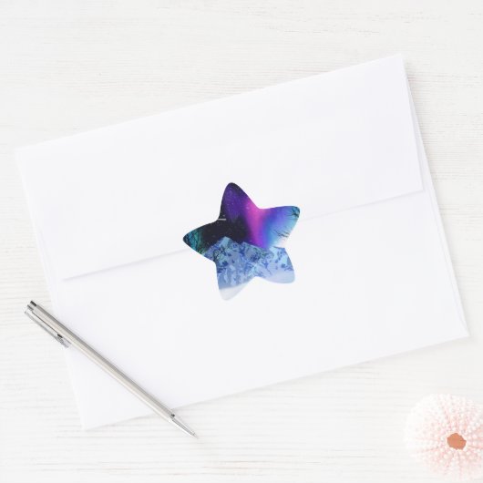 Étoile Wonderlights Winter Sticker Star (Enveloppe)