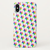 étoiles arc-en-ciel sur Coque blanc-coque iphone M (Dos)