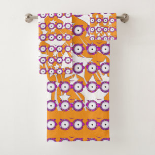 Étoiles Avec Lunettes Enfants Orange