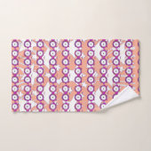 Étoiles Avec Lunettes Enfants Pêche (Serviette à main)