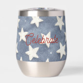 Étoiles Blanches Bleues Célèbrent l'Amérique (Avant)