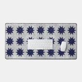 étoiles bleues et étoiles brillantes d'or sur papi (Clavier et souris)