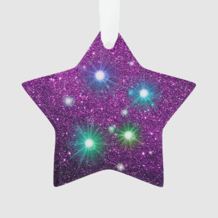 Étoiles brillantes colorées Parties scintillant vi