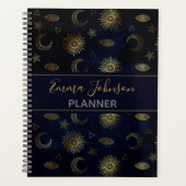 Étoiles célestes Blue Gold Sun Moon (Devant)