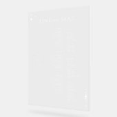 Étoiles célestes de lune Boho Monogramme de siège (Angle)