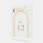 Étoiles célestes vintages Numéro de tableau (Angle)