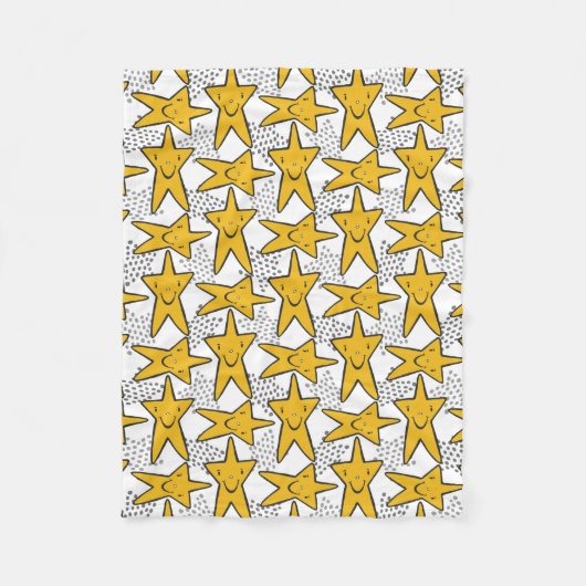 Etoiles couvertures en toison Motif (Devant)