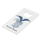 Étoiles d'aigle vintage américain Stripes Shield (Devant Angle)