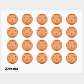 Étoiles dans les stickers Ciel de nuit, Orange (Feuille)