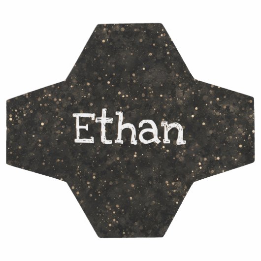 Étoiles dans l'espace Moderne Design Simple Nom (Plat)