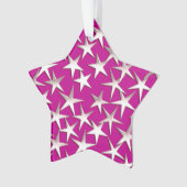 étoiles d'argent sur améthyste violet (devant)