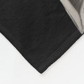 Étoiles d'argent sur couverture en polaire noire (Coin)